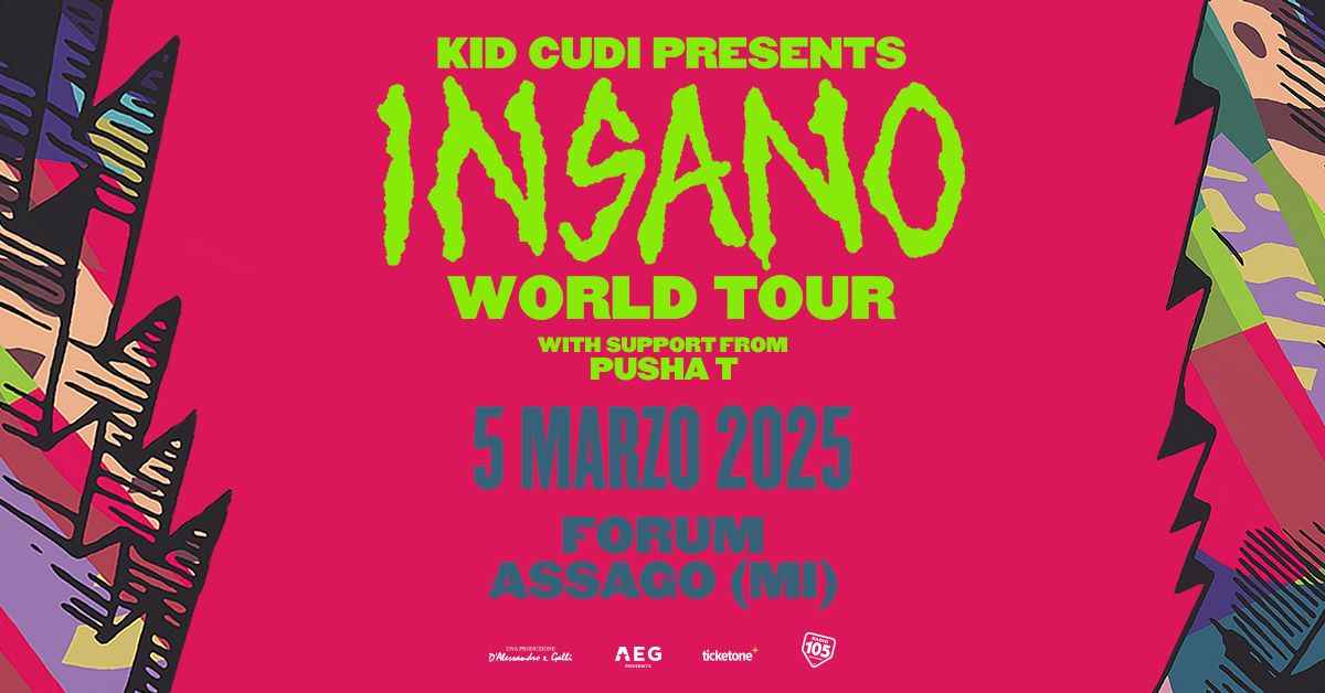 Kid Cudi live | Forum, Assago