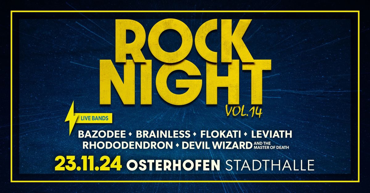 14. Rock Night Osterhofen