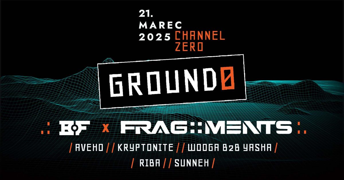 GROUND\u00d8: Bass Fighters x Frag::ments