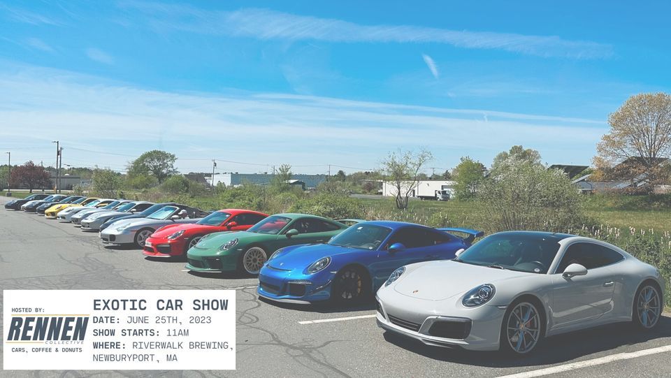 EXOTIC CARS, COFFEE & DONUTS: RIVERWALK BREWING