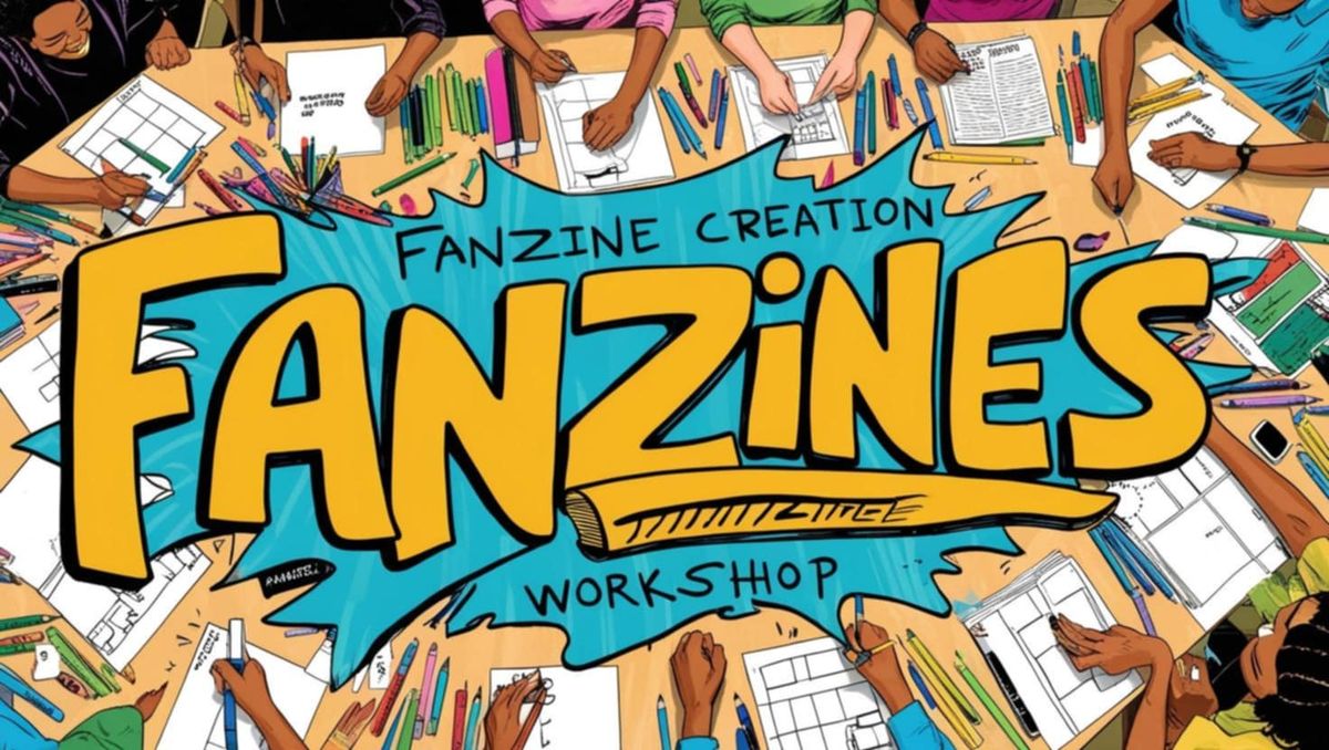 Atelier de cr\u00e9ation de fanzine