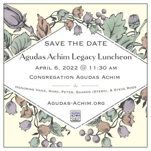 Agudas Achim Legacy Luncheon