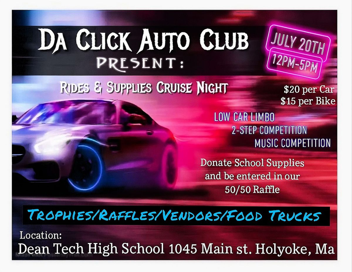 Rides & Supplies Cruise Night 