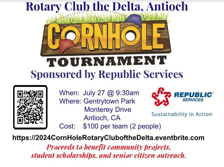 Rotary Club of Delta Cornhole Tournament 