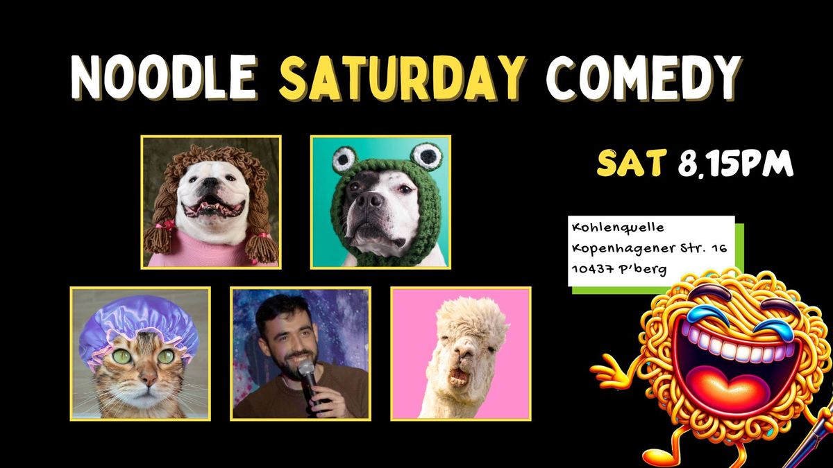 Noodle Saturday Comedy | Berlin English Comedy| Stand Up Comedy Show 19.10