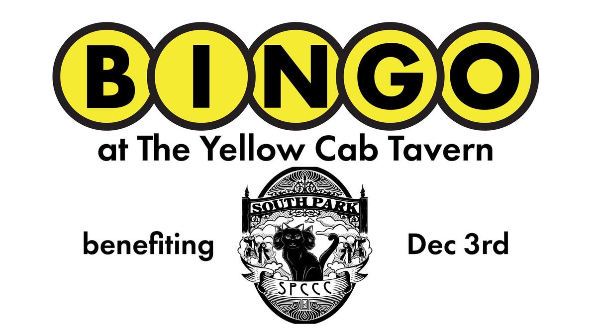 Charity Bar Bingo - South Park Cat Care Collective - Dec 3rd