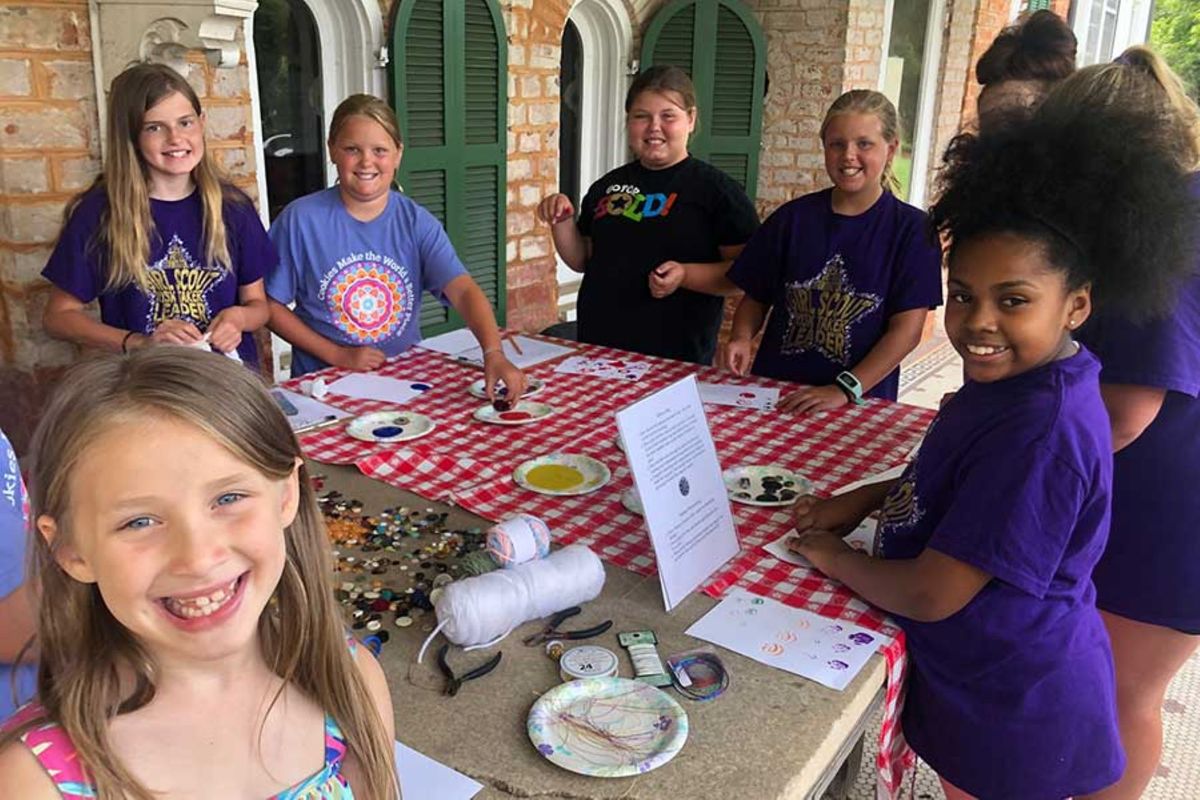 Girl Scout Day: Playing the Past