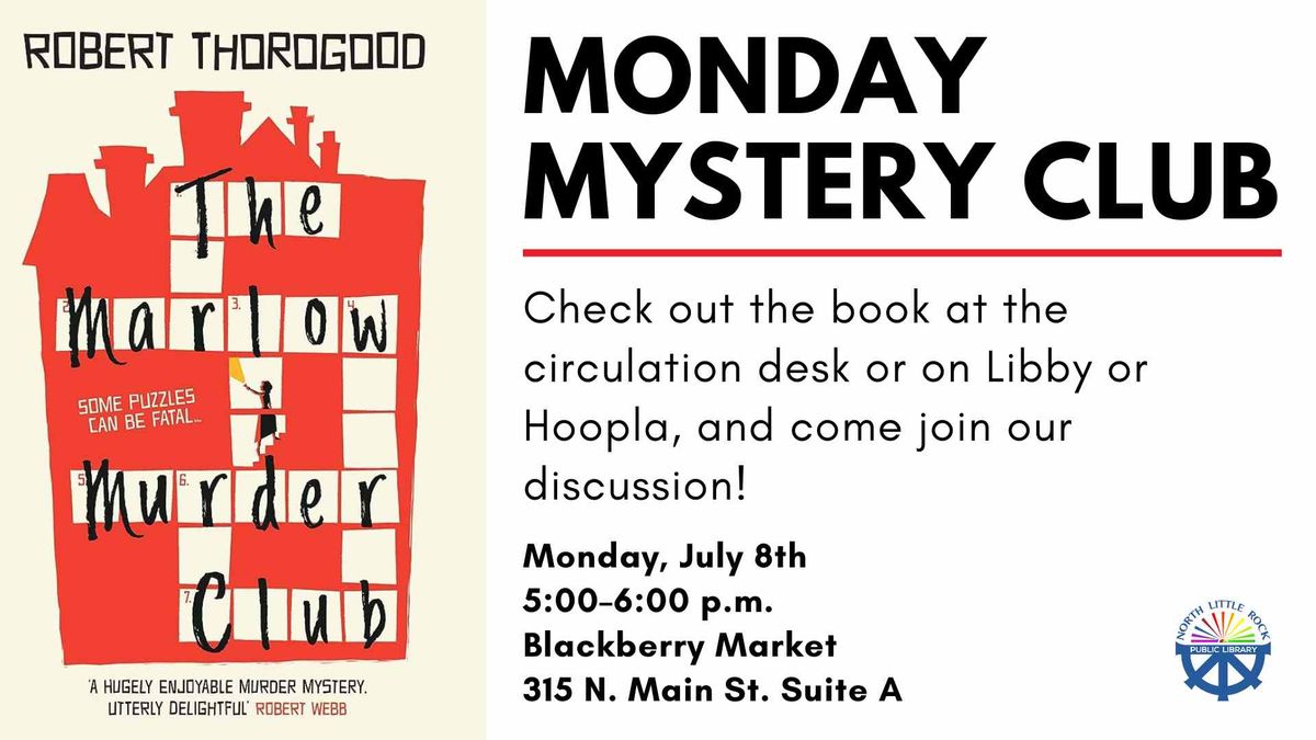 Monday Mystery Club: The Marlow Murder Club