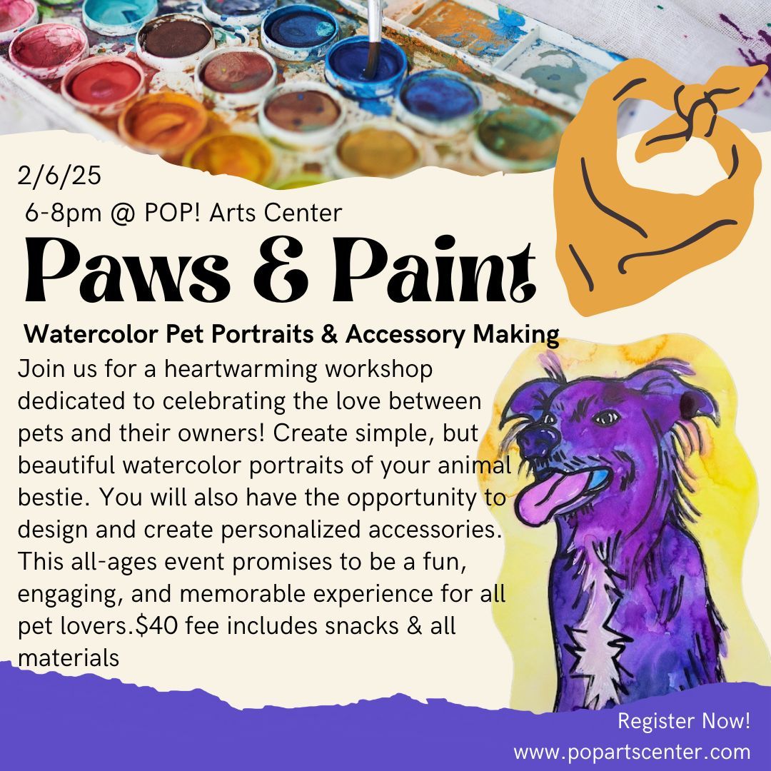 Paws & Paint: Pet Portraits and Accessories 