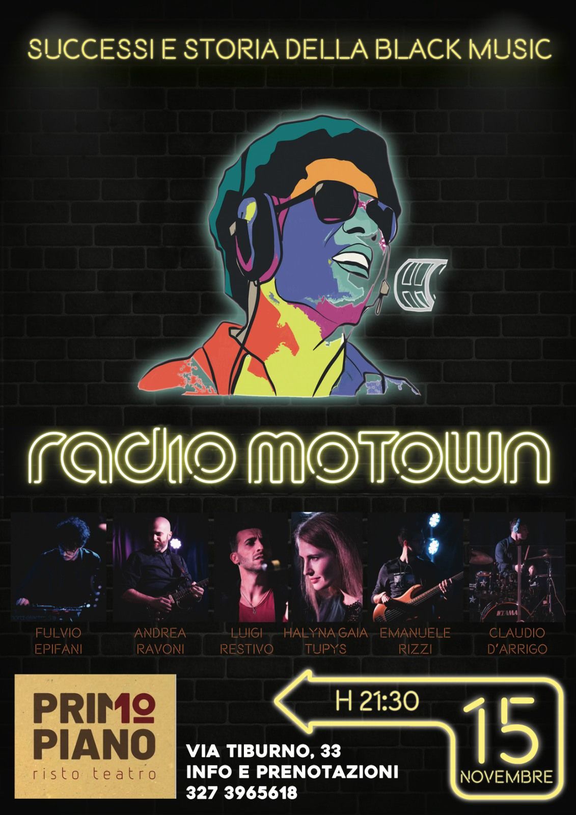 \ud83c\udf99\ufe0fBLACK MUSIC LIVE SHOW & DINNER \ud83c\udf99\ufe0fRadio Motown