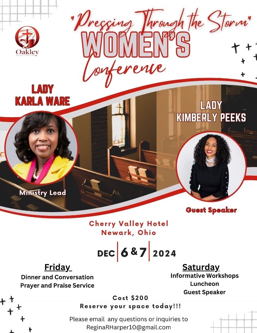 "Pressing Through The Storm" Women's Conference