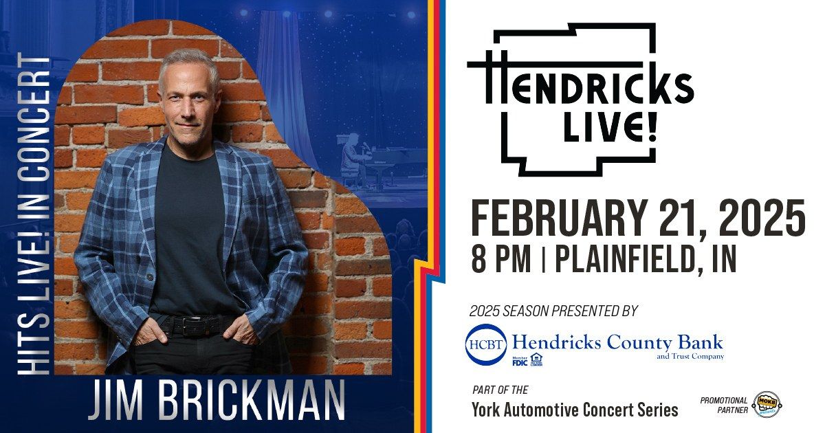 Jim Brickman Hits Live! In Concert, Part of the York Automotive Concert Series