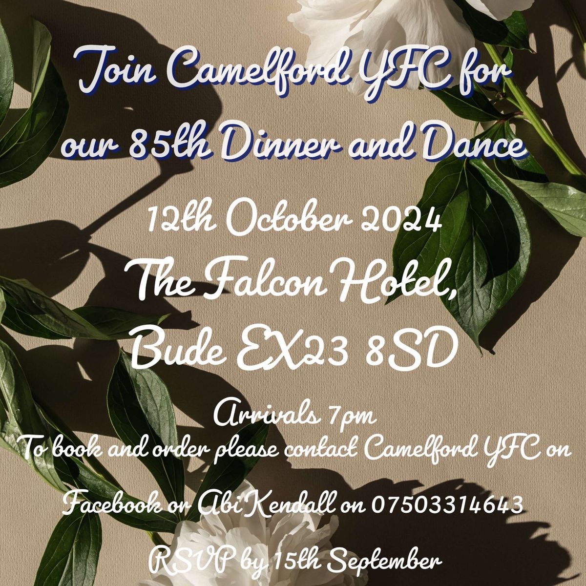 Camelford Young Farmers 85th Dinner and Dance \ud83d\udc83 