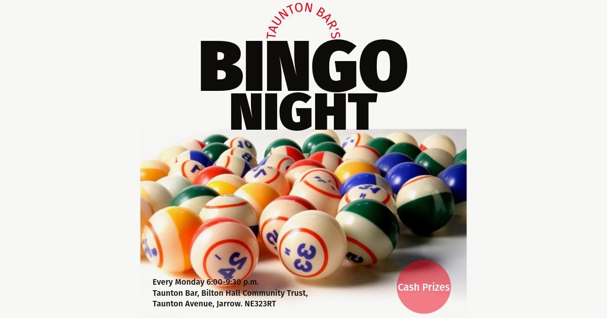 Taunton Bar's Bingo Night