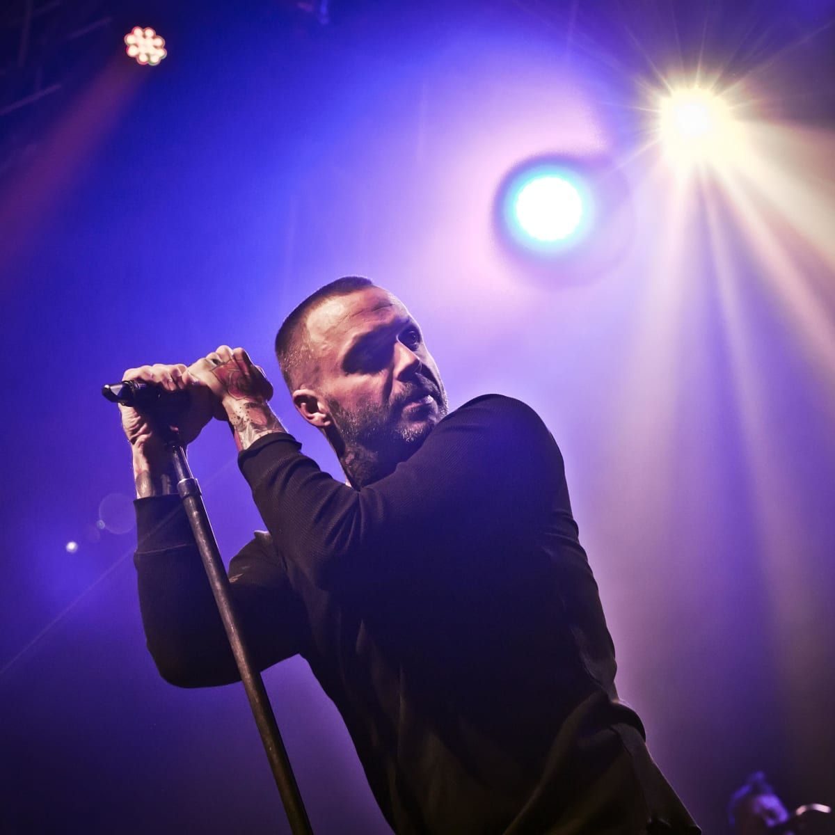 Justin Furstenfeld at Attucks Theatre