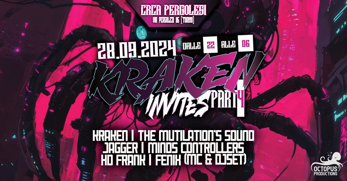 KRAKEN INVITES pt. 4: *HARDTEK*FRENCHCORE*HARDCORE