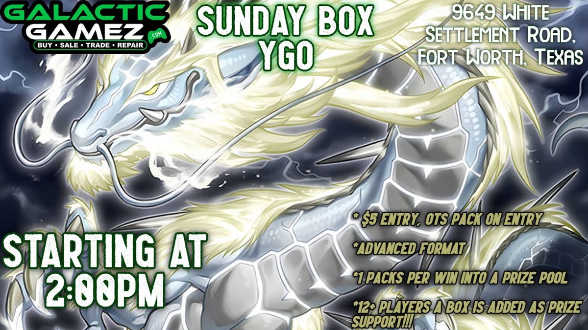 Yu-Gi-Oh! Box Sunday