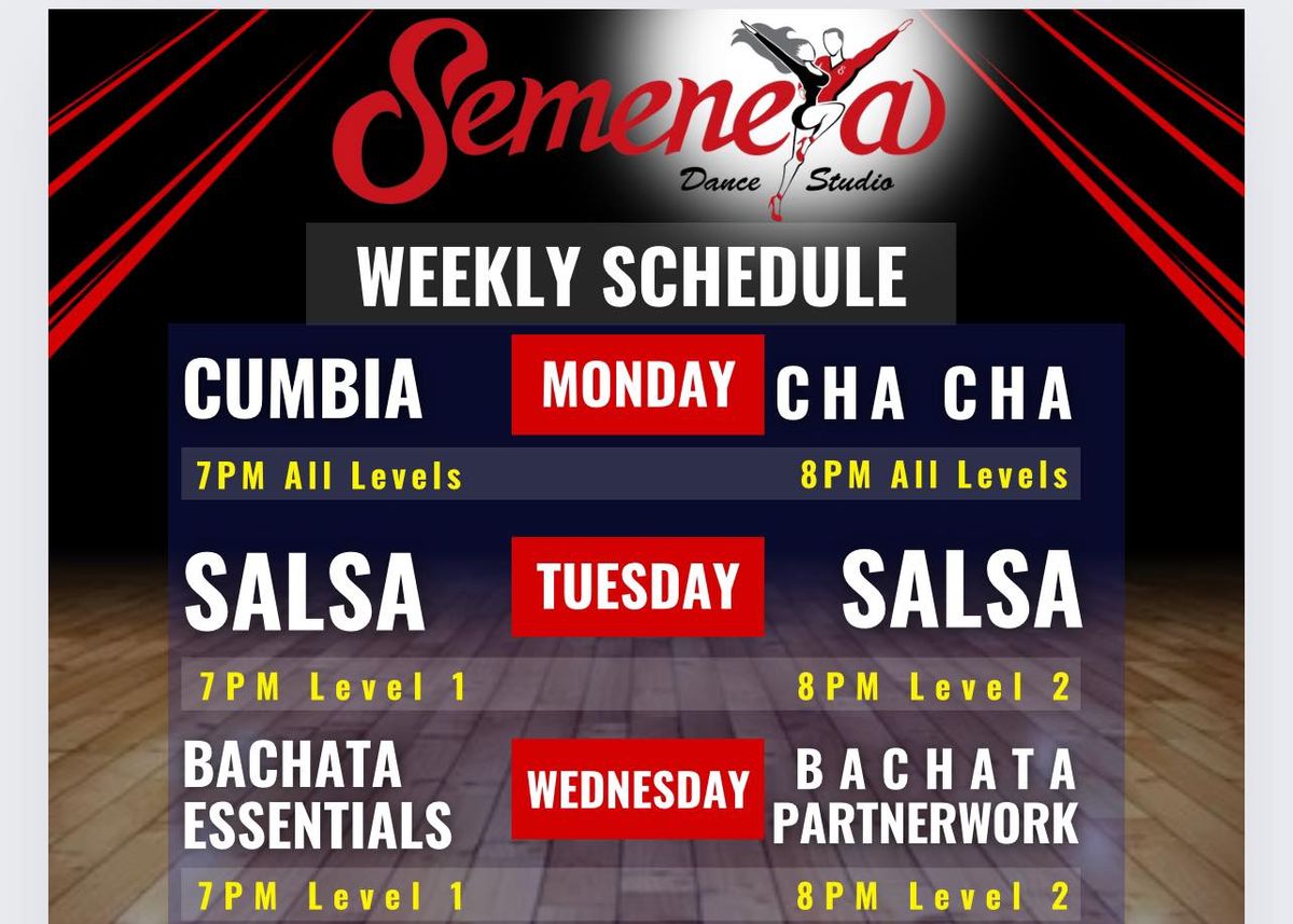 Bachata Wednesdays @ Semeneya!