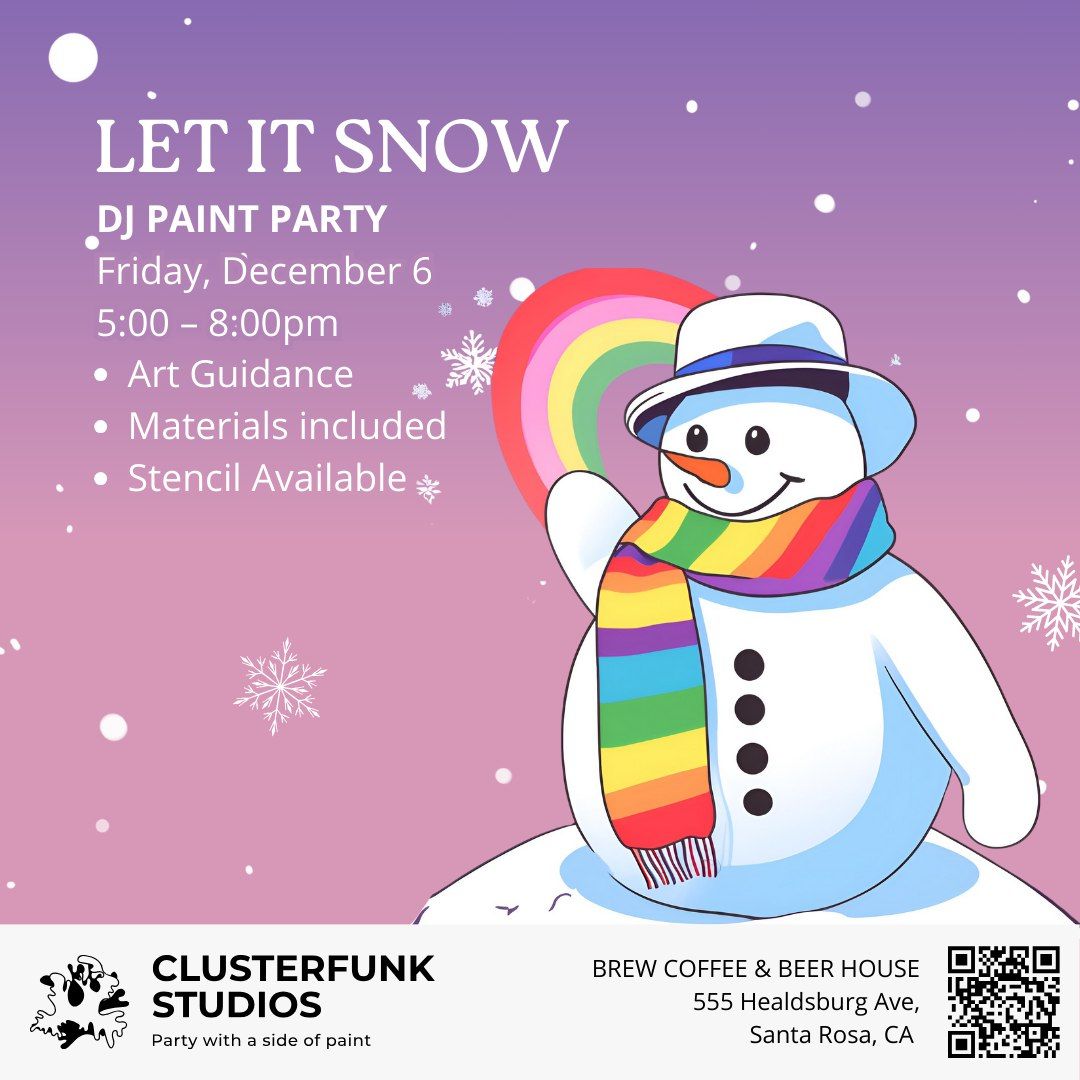 Let It Snow Paint Party!