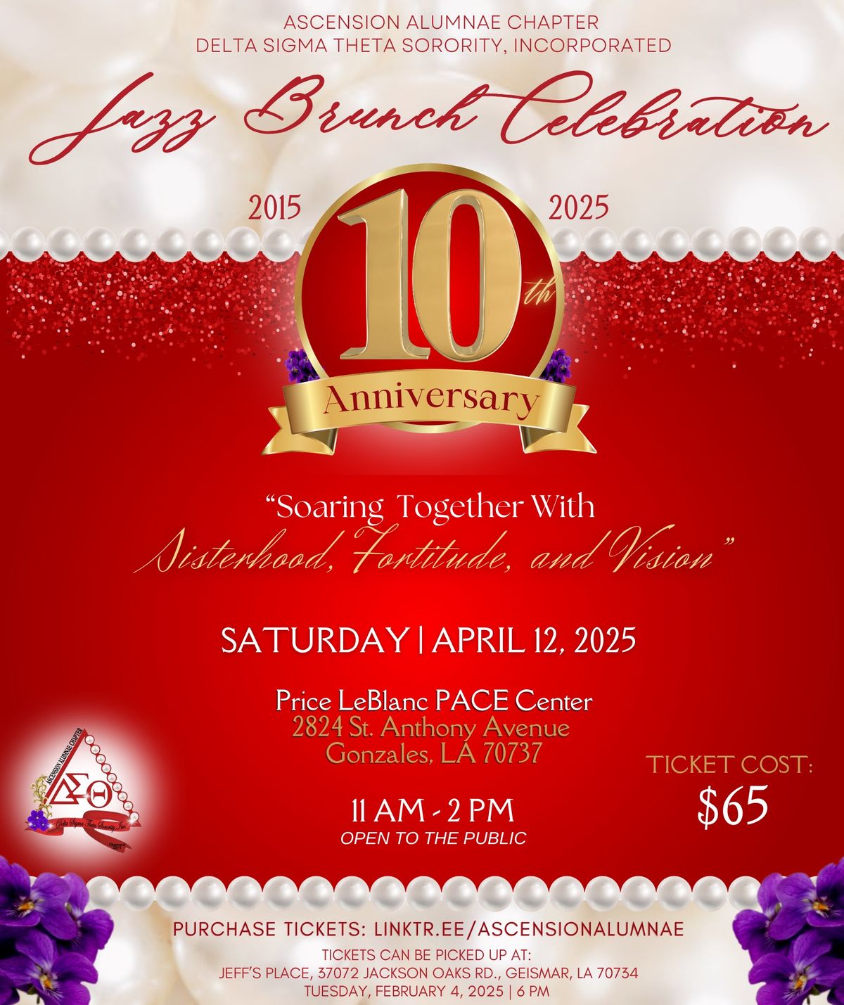 10 Yr. Chapter Anniversary Jazz Brunch