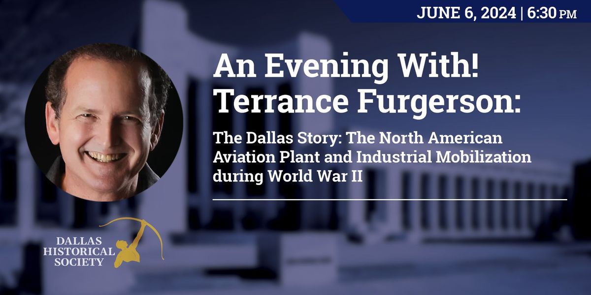 An Evening With! Dr. Terrance Furgerson
