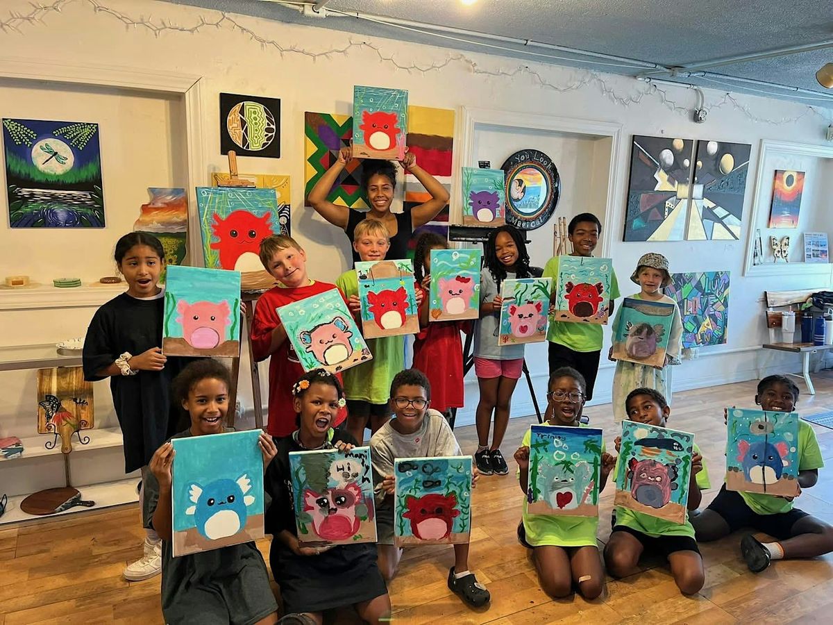 Free Christmas Kids Paint Party! (Ages 12 and under)