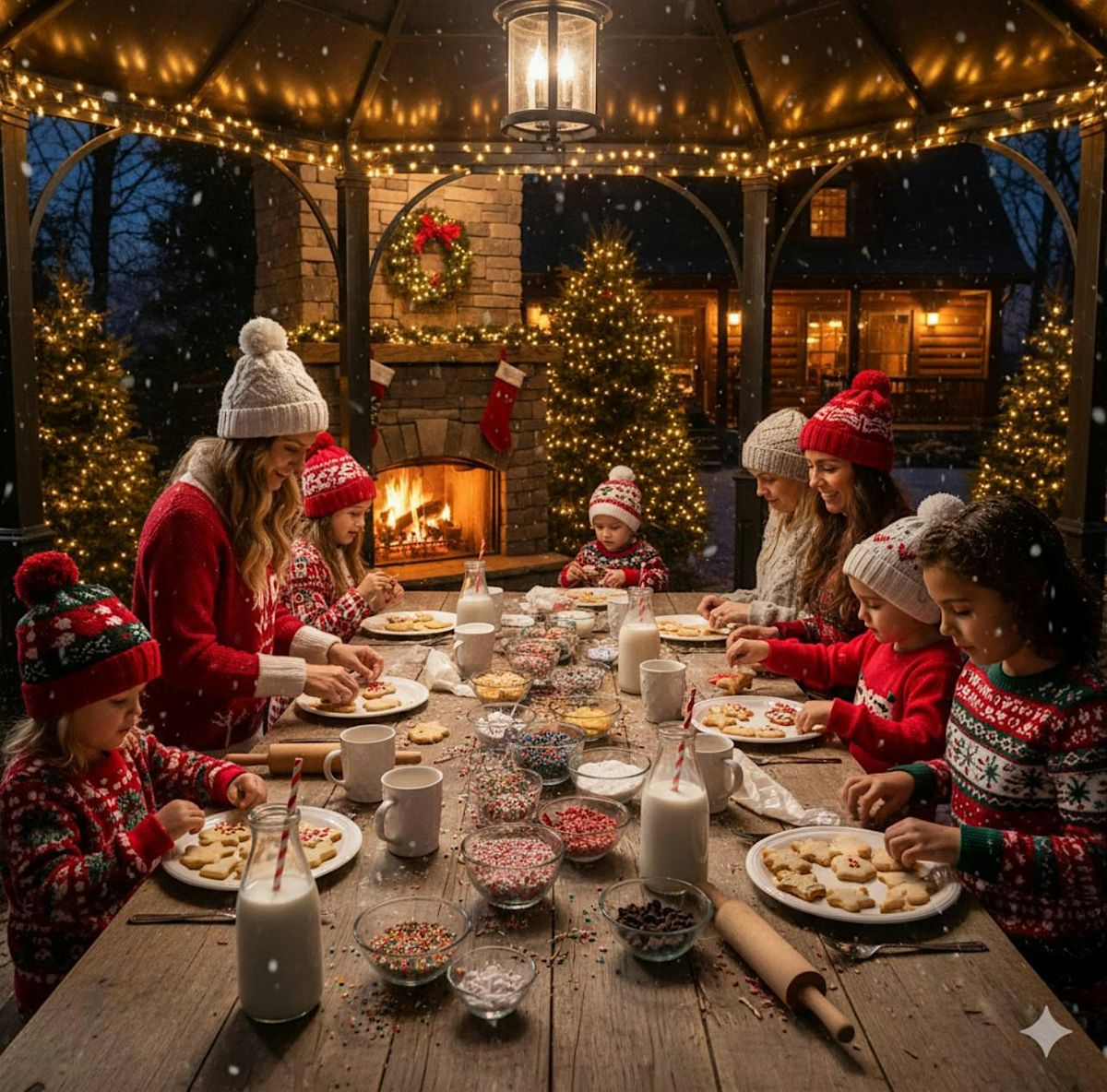 Holiday Milk and Cookies Bash