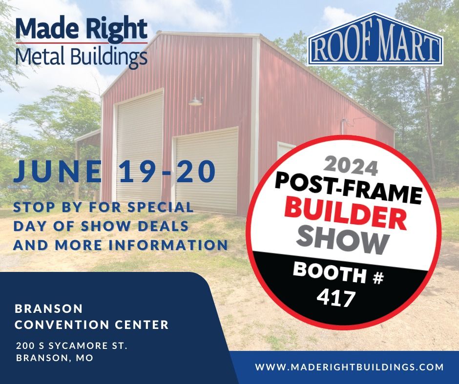 Post Frame Builder Show