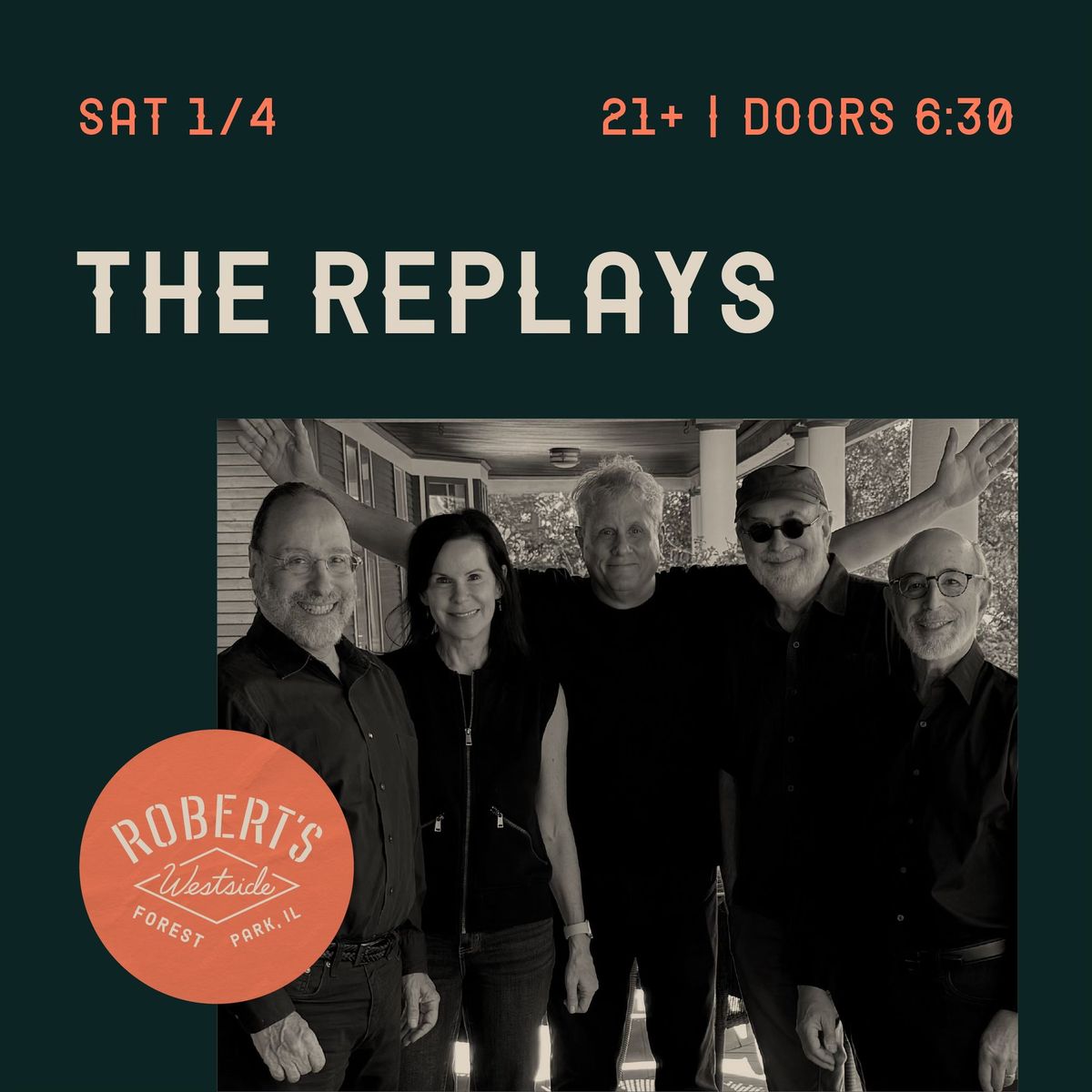 The Replays at Robert's Westside, Forest Park Jan 4