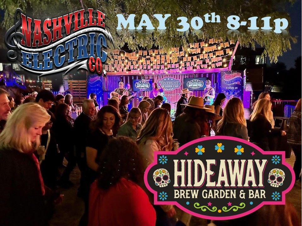 NEC returns to Hideaway Brewgarden!