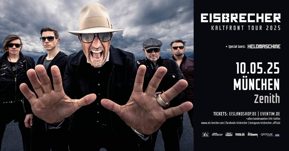 EISBRECHER \u2013 KALTFRONT TOUR 2025 \u2013 M\u00dcNCHEN