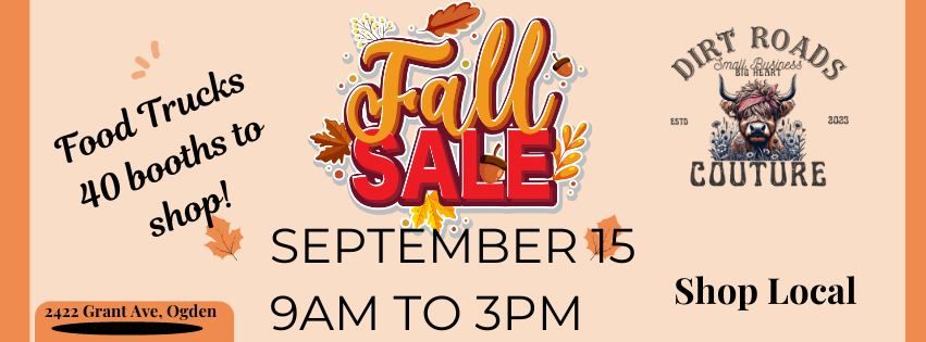 Fall Pop Up Market