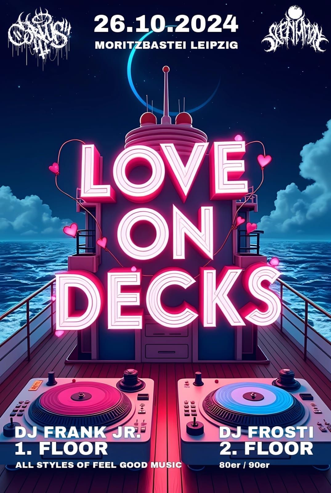 Love on decks - die alternative Feel good party - 