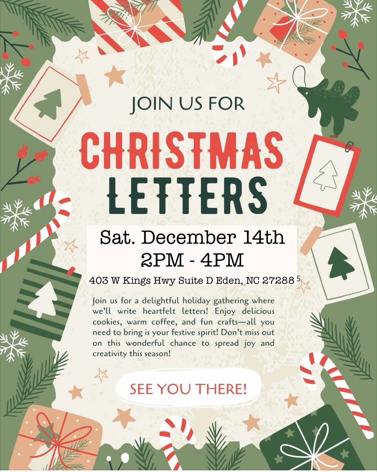 Christmas Letters sent with Love