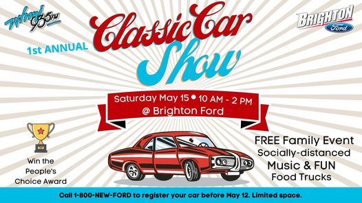 1st Annual Classic Car Show, Brighton Ford, 15 May 2021