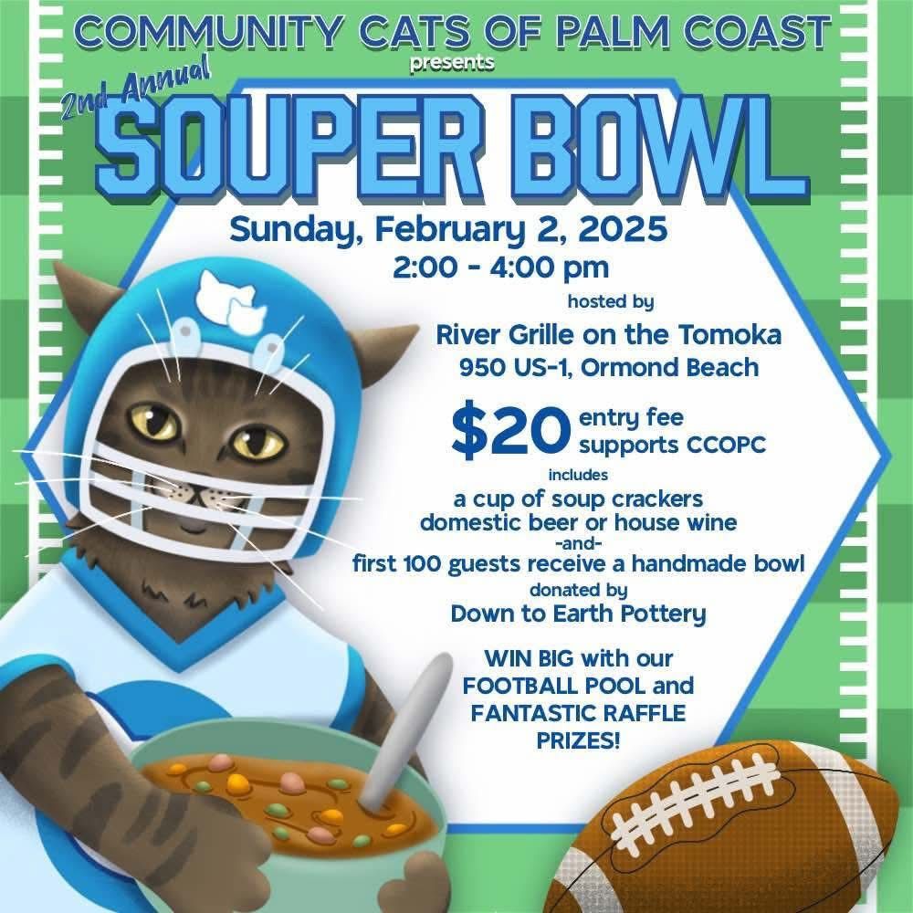 2nd Annual Souper Bowl presented by Community Cats of Palm Coast