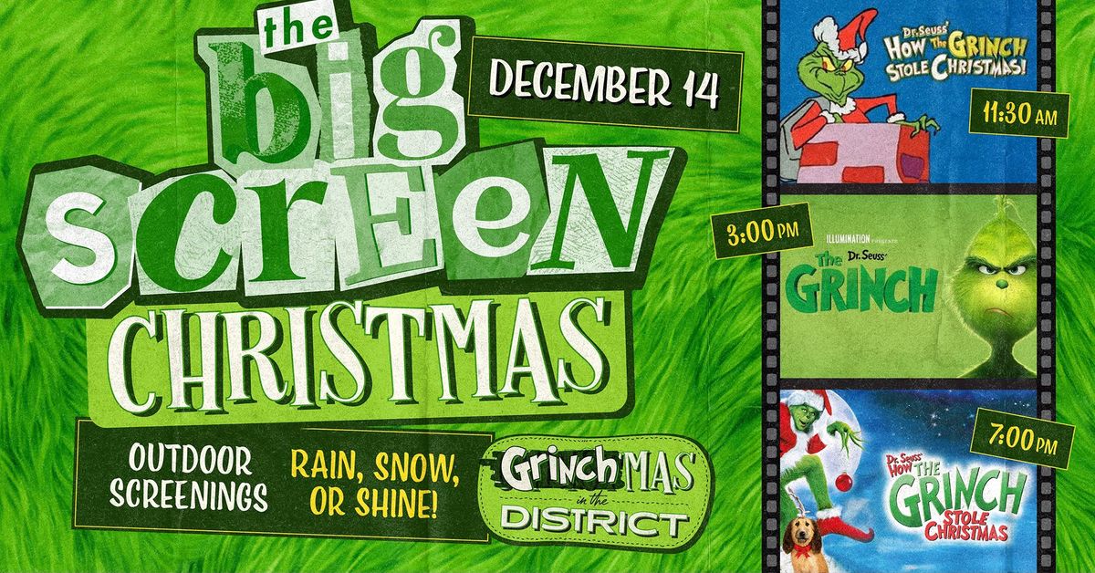 "How The Grinch Stole Christmas (2018)" \u2b50FREE\u2b50 Outdoor Screening