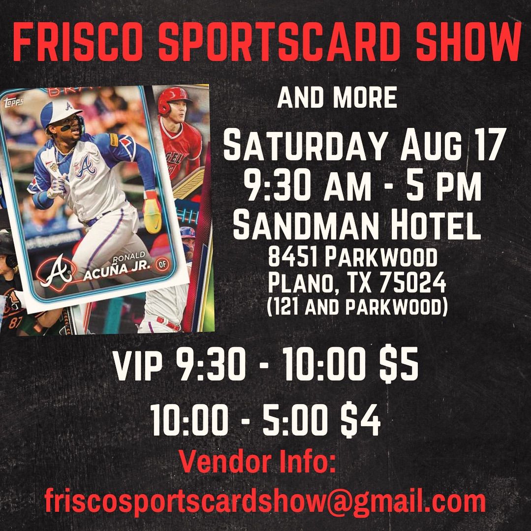 Frisco Sports Card Show