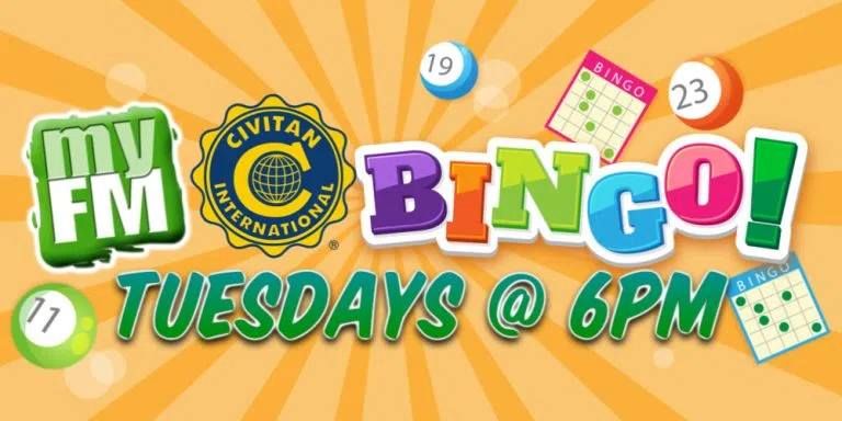 Tuesday Civitan Radio Bingo! 