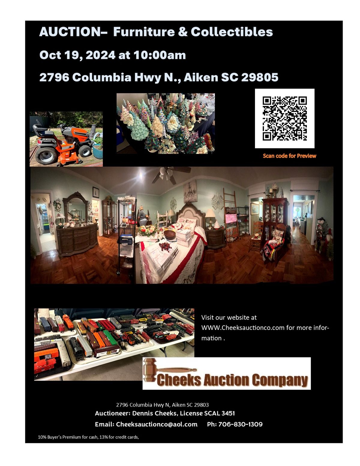 Next auction October 19, 2024