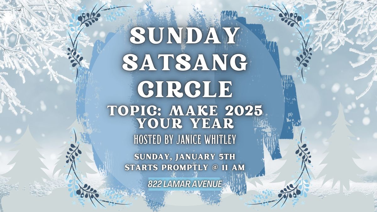 Sunday Satsang Circle