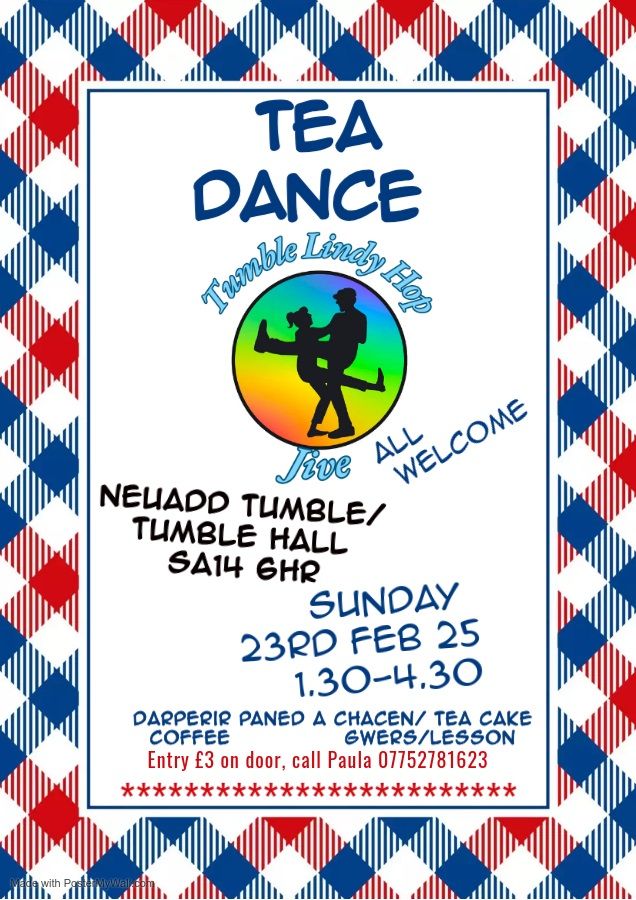 Tea Dance with Tumble Lindy Hop Jive