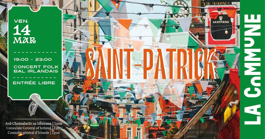 SAINT-PATRICK | CONCERT FOLK & BAL IRLANDAIS 