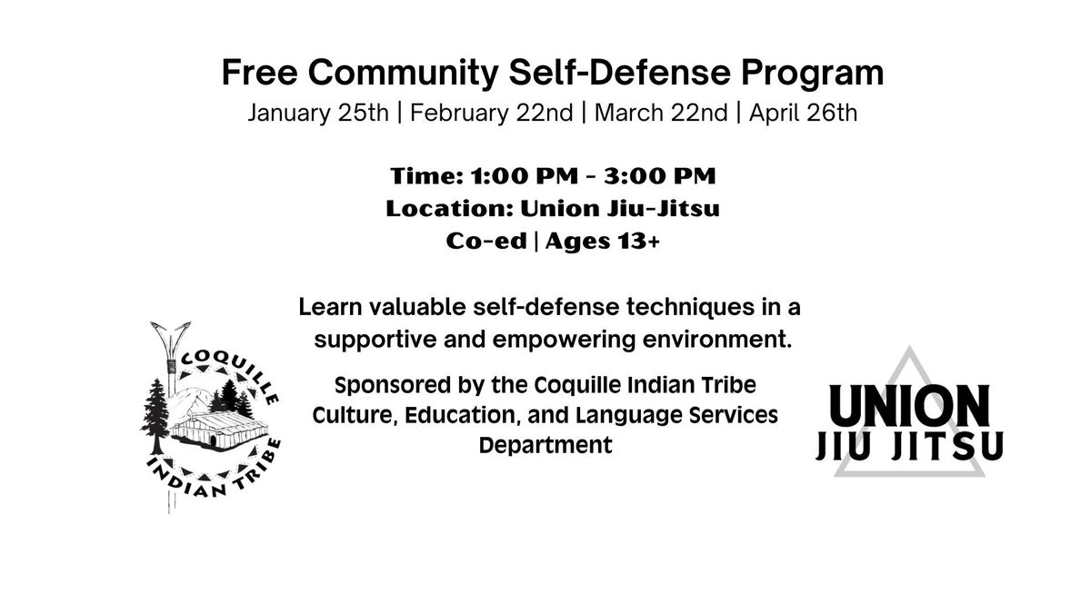 Free Community Self-Defense Program