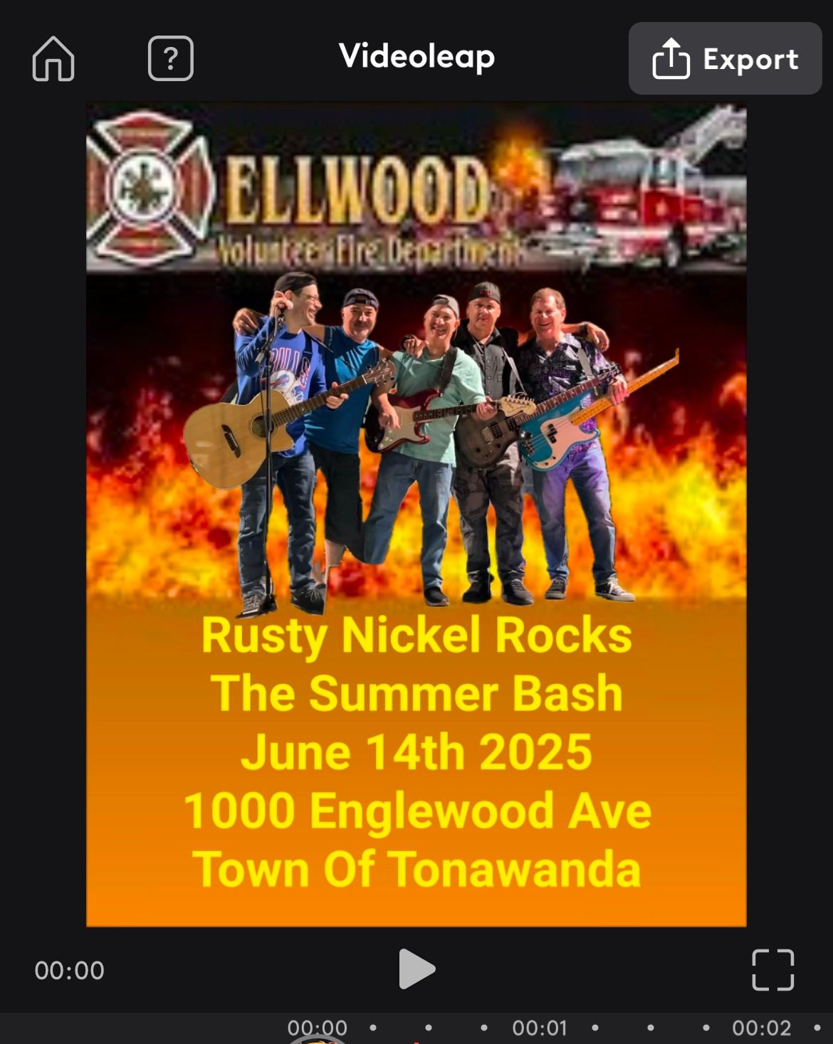 Rusty Nickel Rocks The Summer Bash At The Ellwood Fire Department 