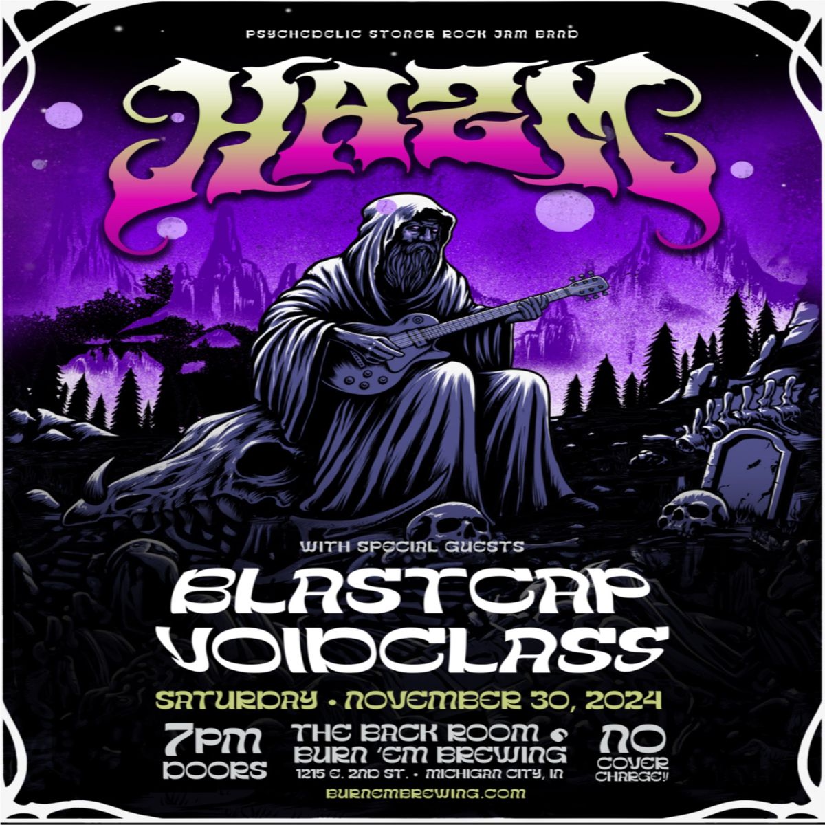 HAZM W\/Blastcap & Voidclass LIVE in The Back Room!