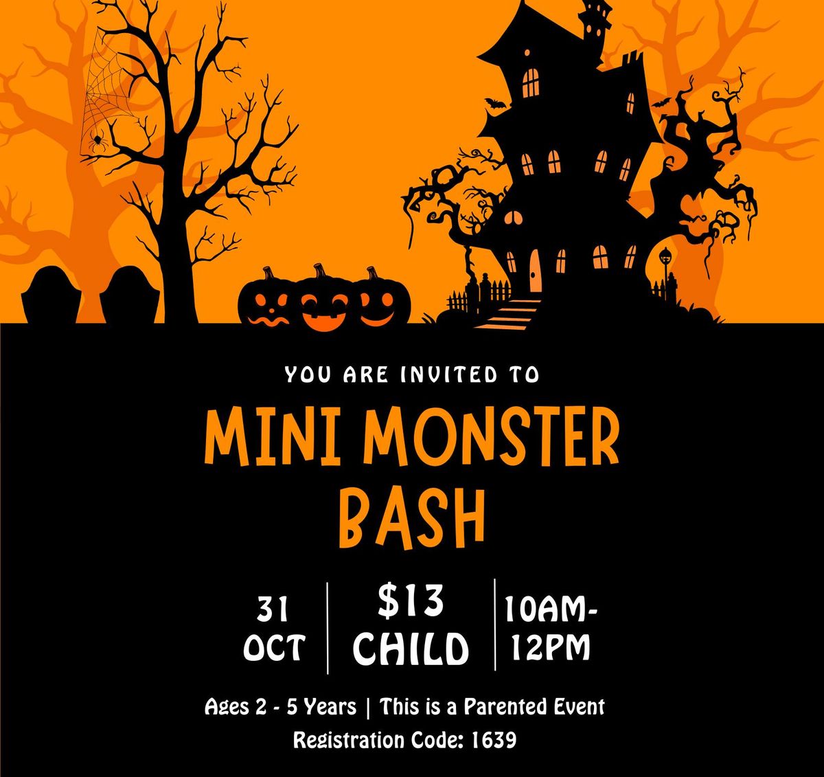 Mini Monster Bash