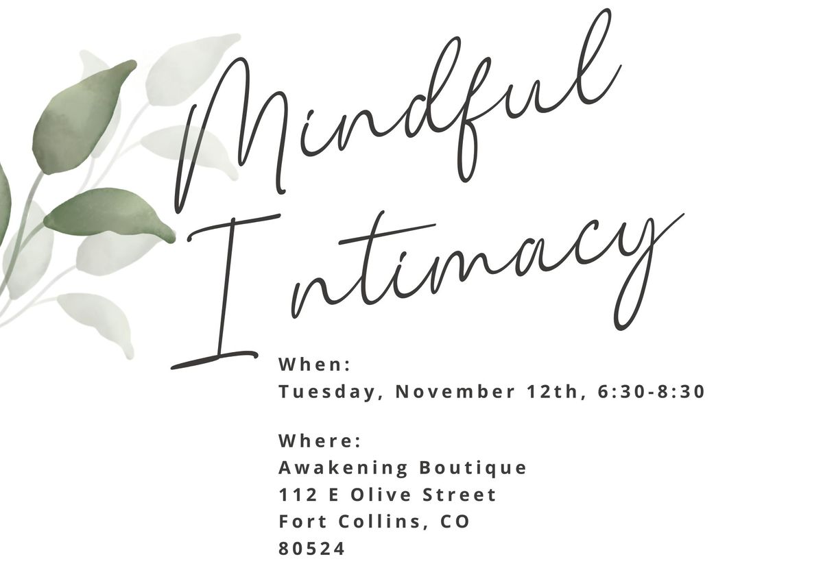 Mindful Intimacy Workshop