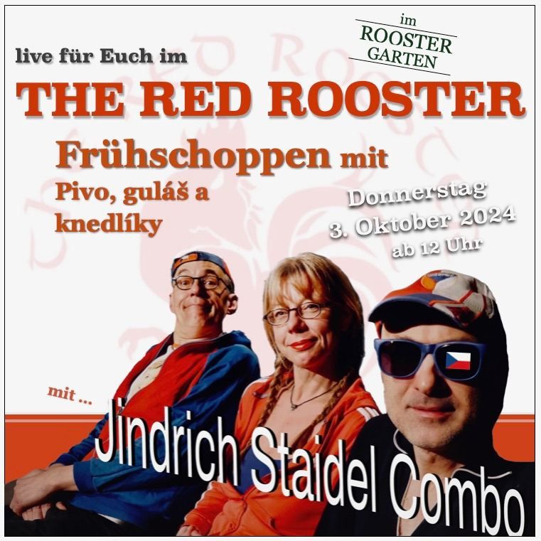 Jindrich Staidel im Rooster Garten