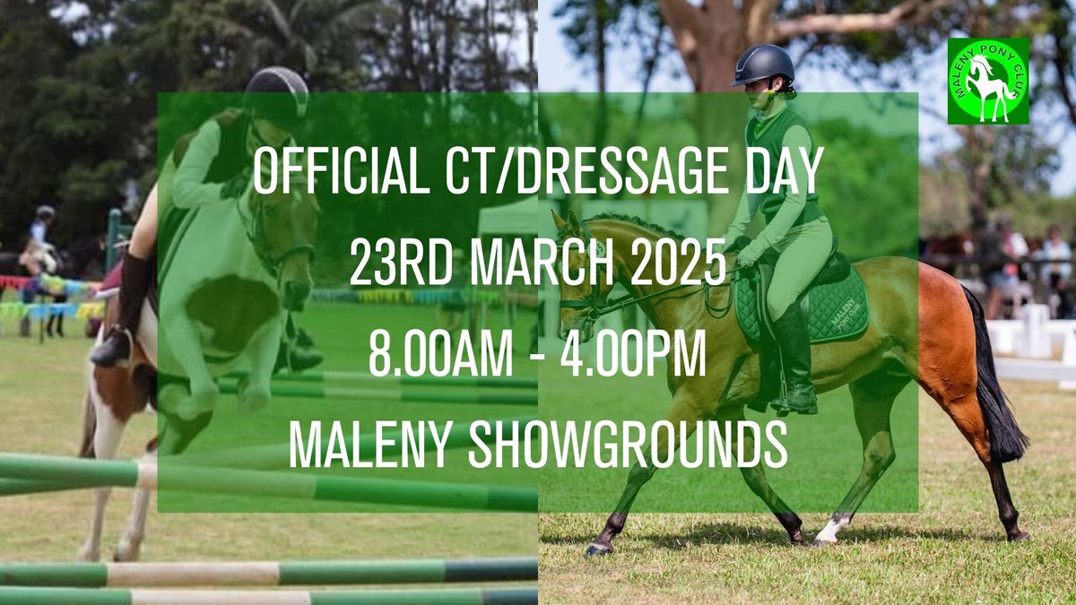 Official CT\/Dressage Day